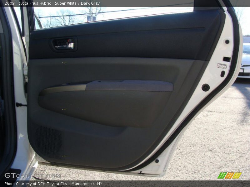 Super White / Dark Gray 2009 Toyota Prius Hybrid