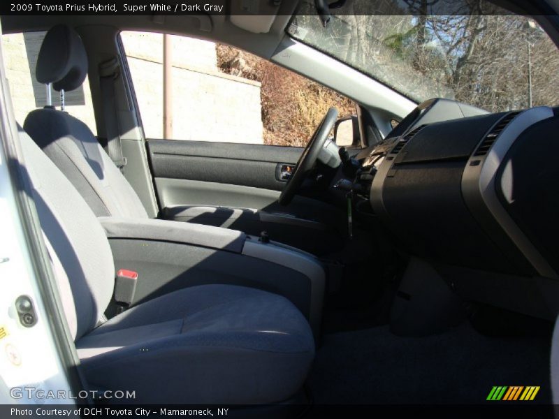 Super White / Dark Gray 2009 Toyota Prius Hybrid