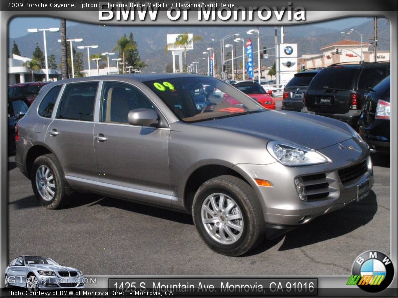 Jarama Beige Metallic / Havanna/Sand Beige 2009 Porsche Cayenne Tiptronic