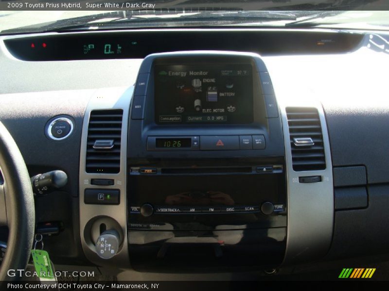 Super White / Dark Gray 2009 Toyota Prius Hybrid
