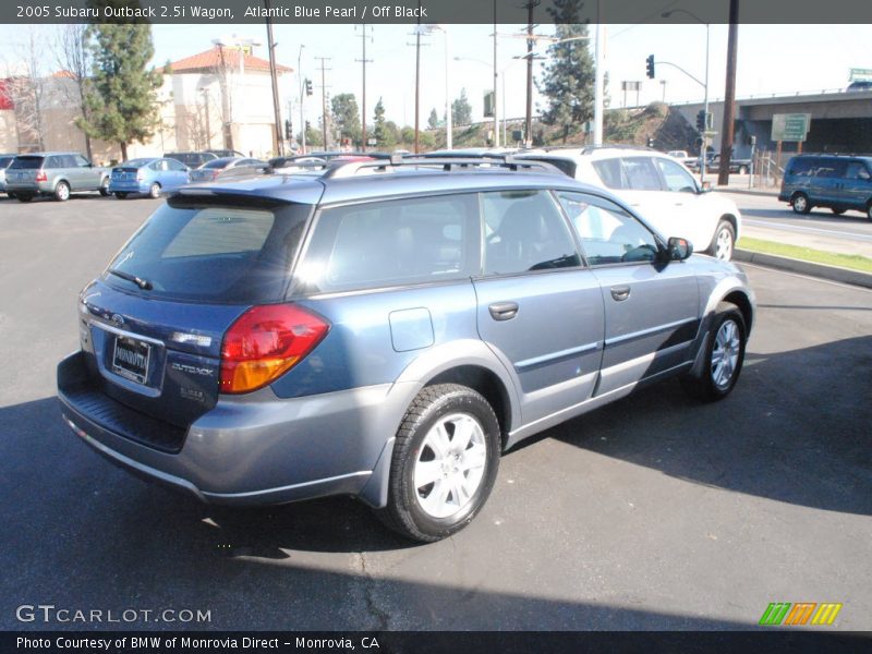 Atlantic Blue Pearl / Off Black 2005 Subaru Outback 2.5i Wagon