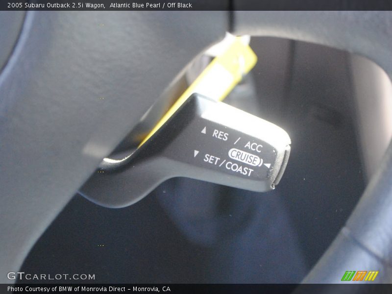 Atlantic Blue Pearl / Off Black 2005 Subaru Outback 2.5i Wagon
