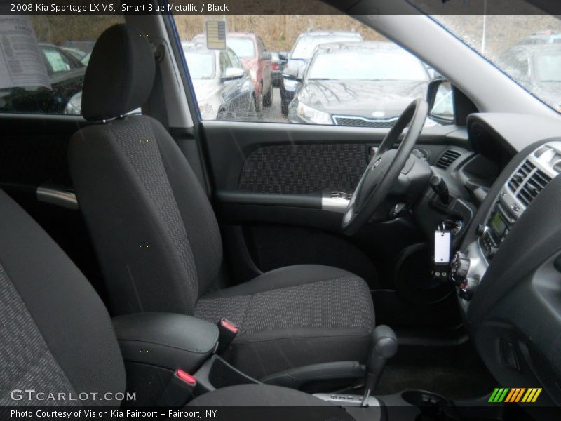 Smart Blue Metallic / Black 2008 Kia Sportage LX V6