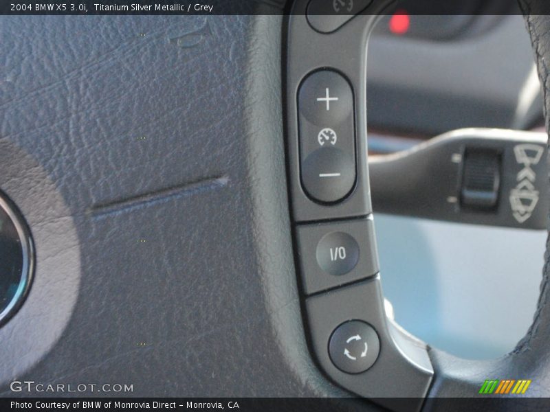 Titanium Silver Metallic / Grey 2004 BMW X5 3.0i