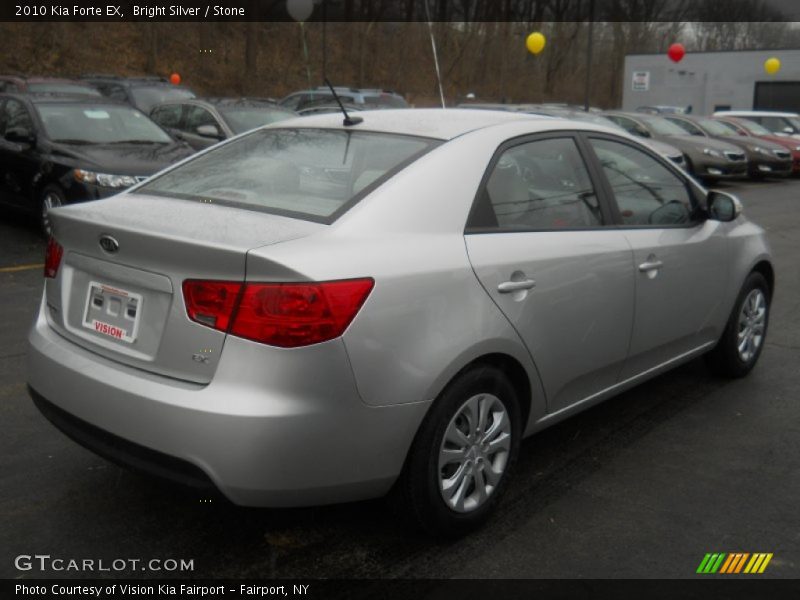 Bright Silver / Stone 2010 Kia Forte EX