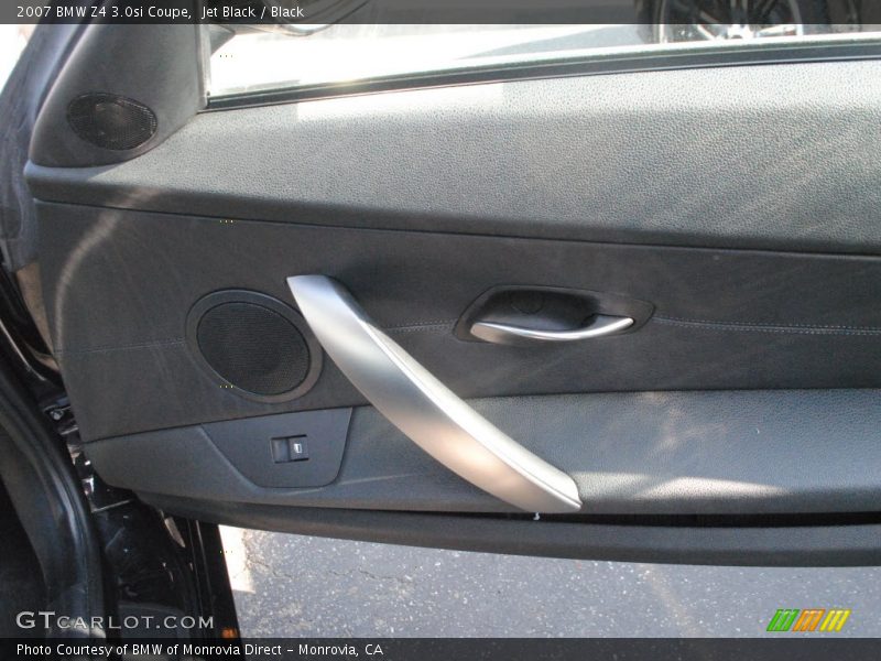 Jet Black / Black 2007 BMW Z4 3.0si Coupe