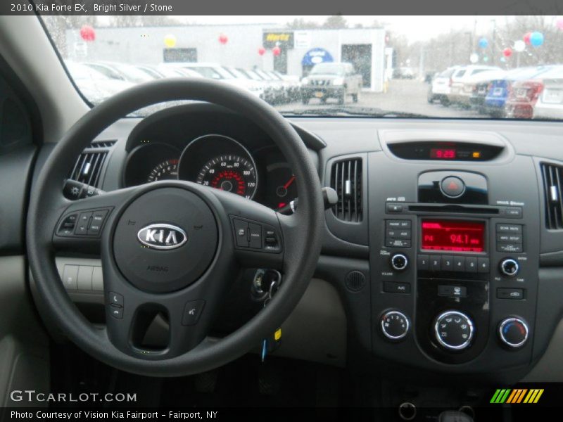 Bright Silver / Stone 2010 Kia Forte EX