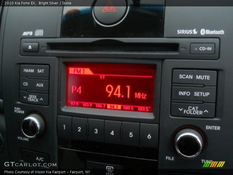Bright Silver / Stone 2010 Kia Forte EX