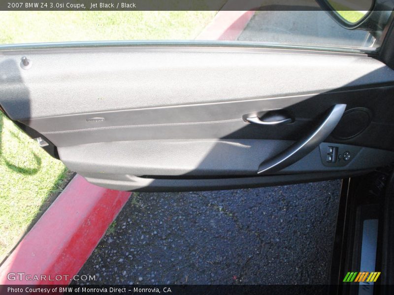 Jet Black / Black 2007 BMW Z4 3.0si Coupe