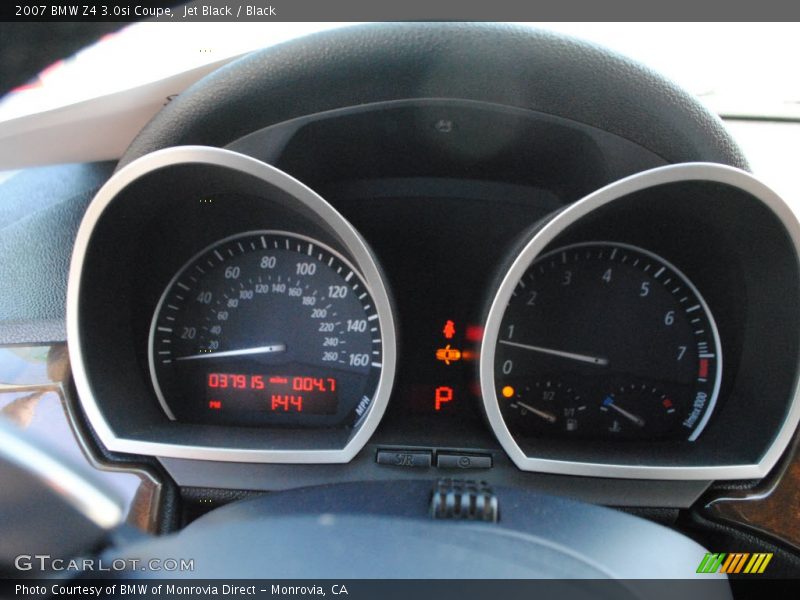 Jet Black / Black 2007 BMW Z4 3.0si Coupe