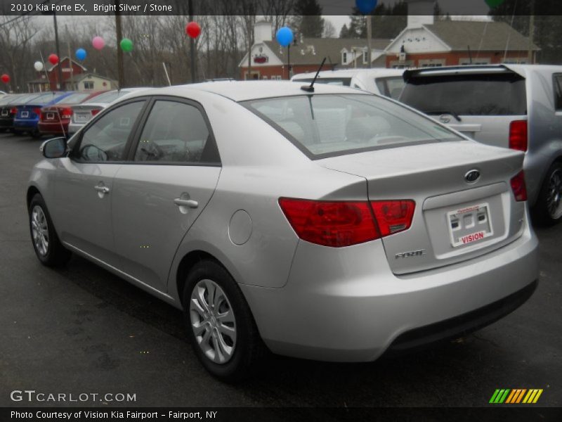Bright Silver / Stone 2010 Kia Forte EX