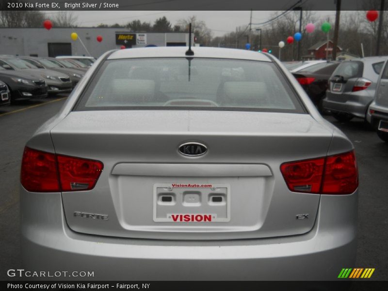 Bright Silver / Stone 2010 Kia Forte EX