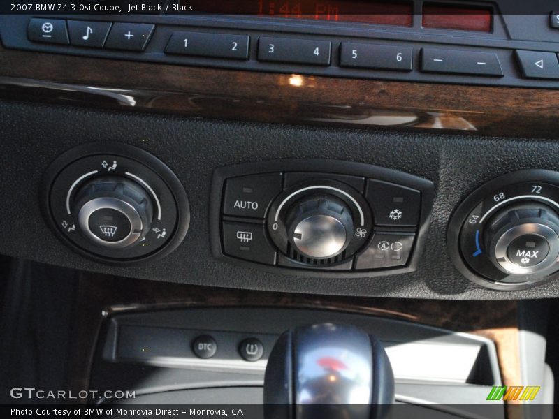 Jet Black / Black 2007 BMW Z4 3.0si Coupe