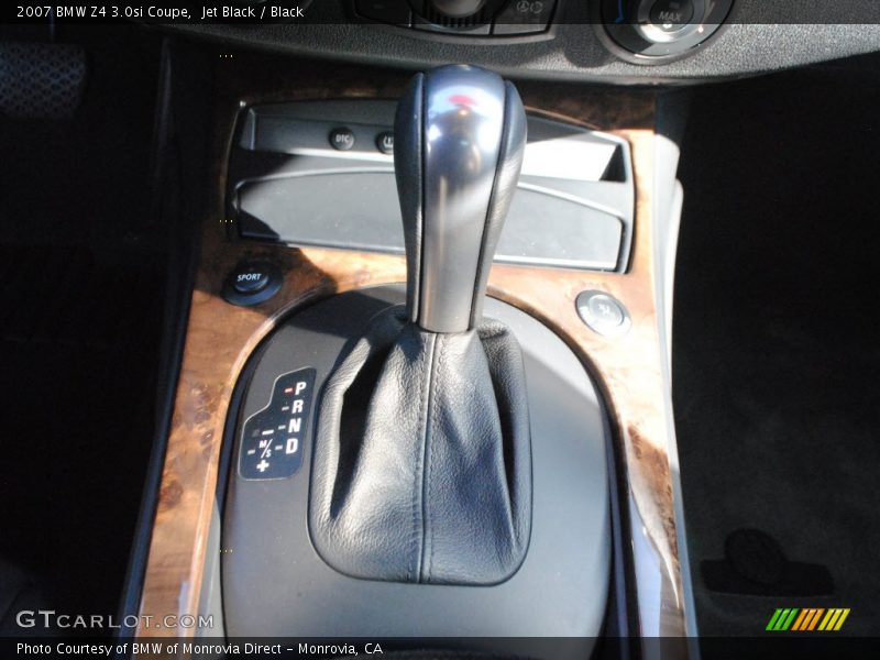 Jet Black / Black 2007 BMW Z4 3.0si Coupe