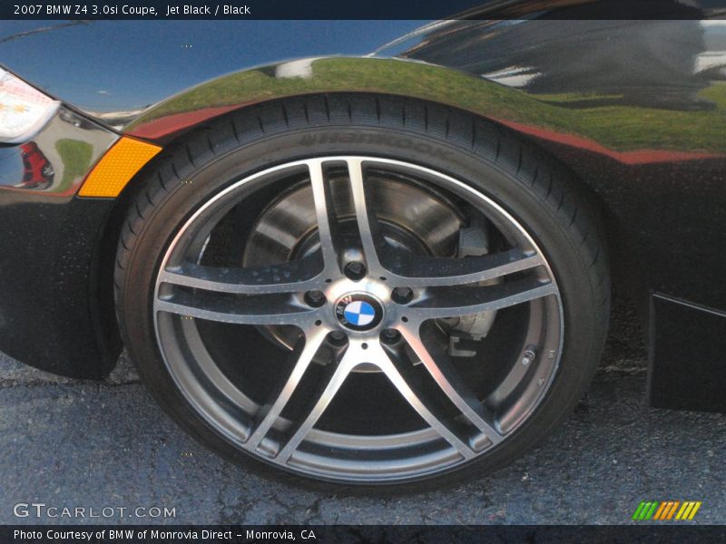 Jet Black / Black 2007 BMW Z4 3.0si Coupe