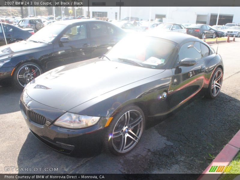Jet Black / Black 2007 BMW Z4 3.0si Coupe