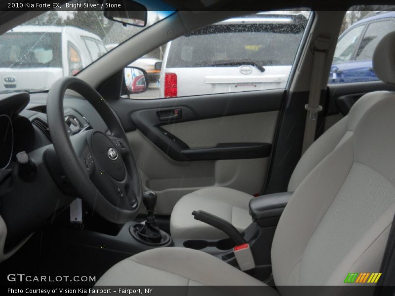 Bright Silver / Stone 2010 Kia Forte EX