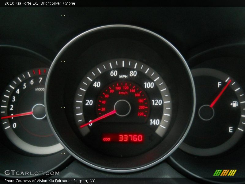 Bright Silver / Stone 2010 Kia Forte EX