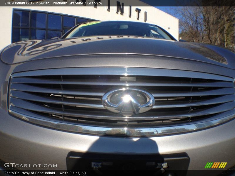 Platinum Graphite / Graphite 2009 Infiniti G 37 x Sedan