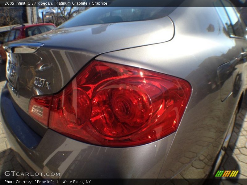Platinum Graphite / Graphite 2009 Infiniti G 37 x Sedan
