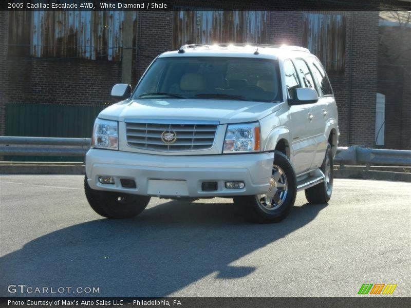 White Diamond / Shale 2005 Cadillac Escalade AWD
