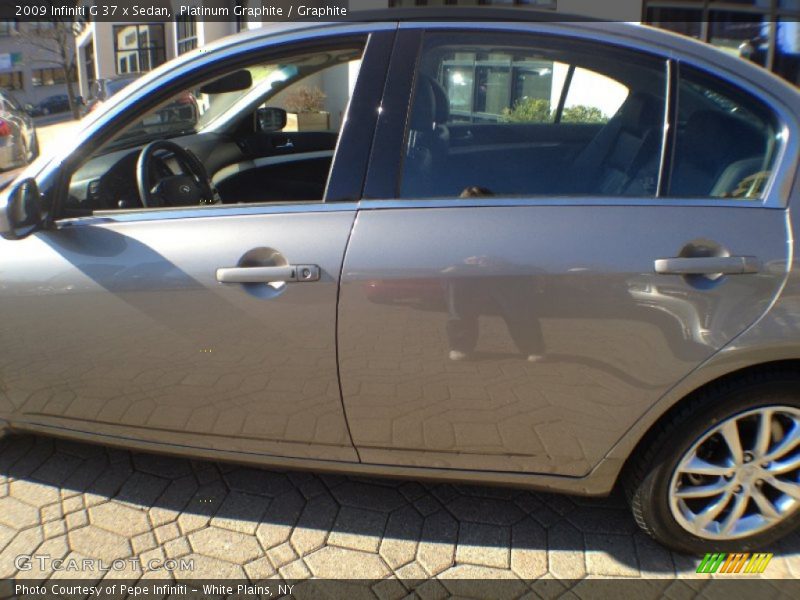 Platinum Graphite / Graphite 2009 Infiniti G 37 x Sedan
