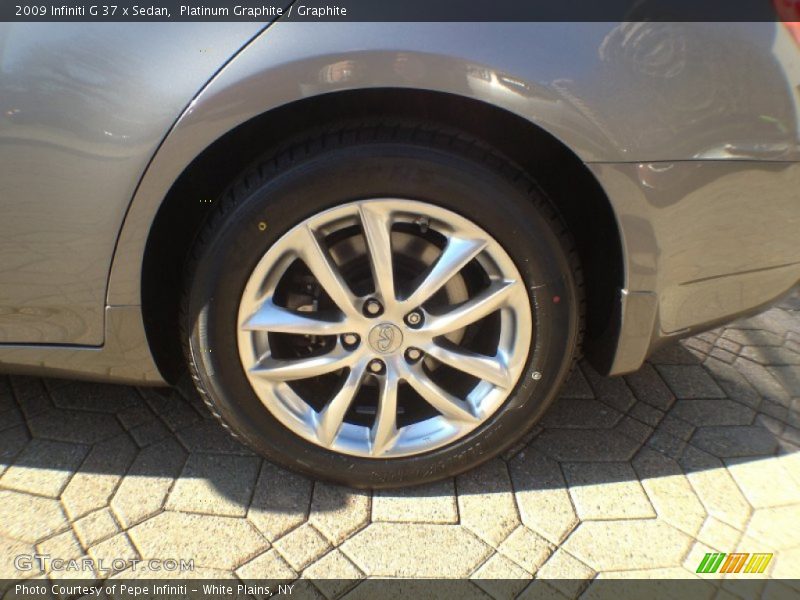 Platinum Graphite / Graphite 2009 Infiniti G 37 x Sedan