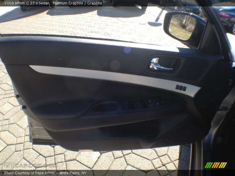 Platinum Graphite / Graphite 2009 Infiniti G 37 x Sedan