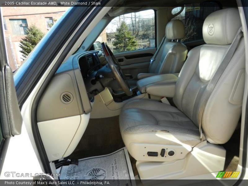 White Diamond / Shale 2005 Cadillac Escalade AWD
