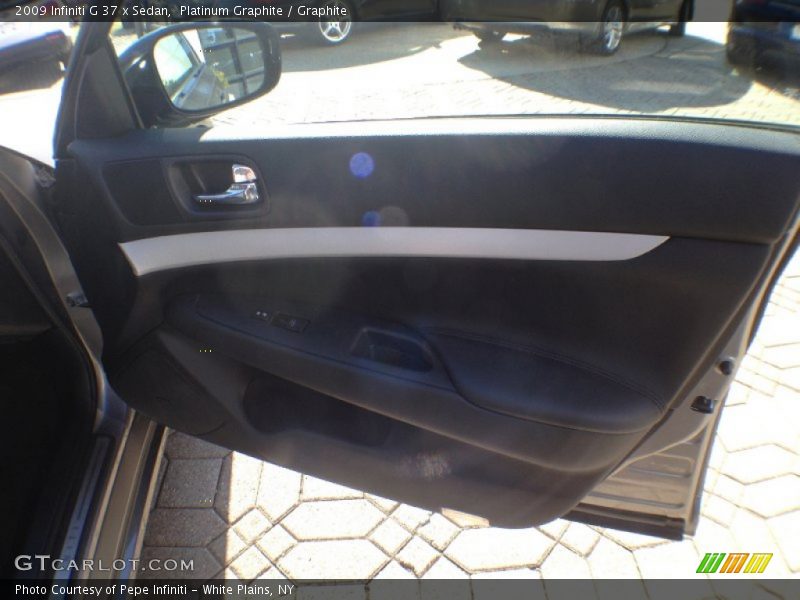 Platinum Graphite / Graphite 2009 Infiniti G 37 x Sedan