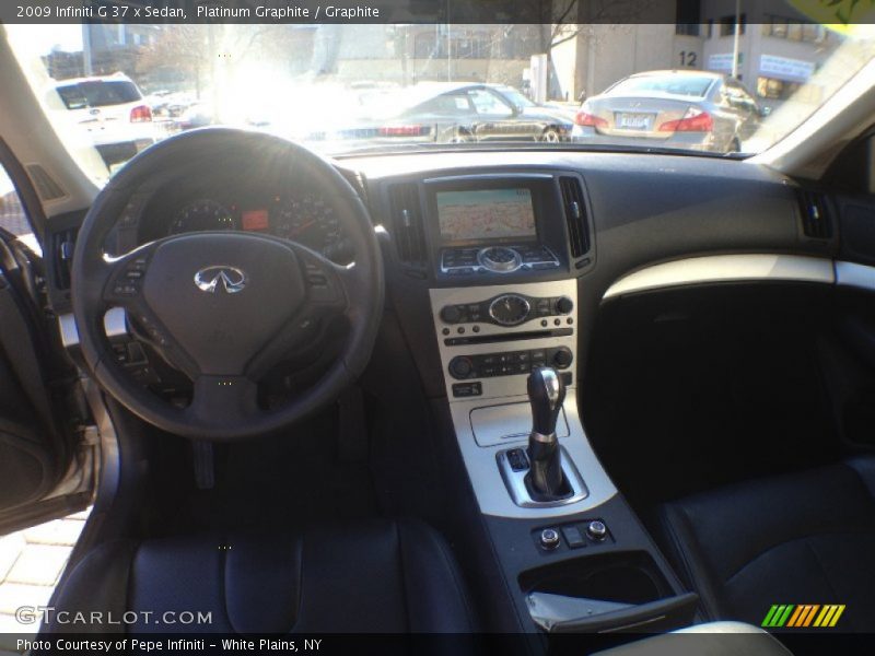 Platinum Graphite / Graphite 2009 Infiniti G 37 x Sedan