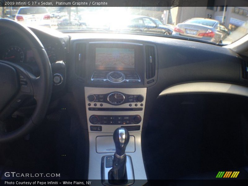 Platinum Graphite / Graphite 2009 Infiniti G 37 x Sedan