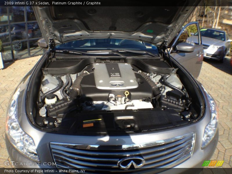 Platinum Graphite / Graphite 2009 Infiniti G 37 x Sedan