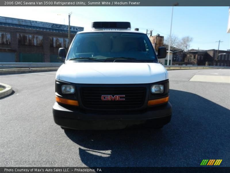 Summit White / Medium Pewter 2006 GMC Savana Van 3500 Refrigerated Utility