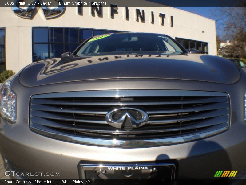 Platinum Graphite / Graphite 2009 Infiniti G 37 x Sedan