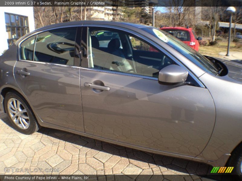 Platinum Graphite / Graphite 2009 Infiniti G 37 x Sedan