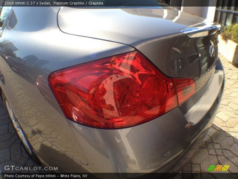 Platinum Graphite / Graphite 2009 Infiniti G 37 x Sedan