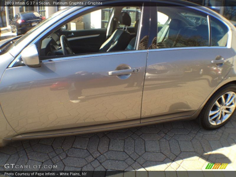 Platinum Graphite / Graphite 2009 Infiniti G 37 x Sedan