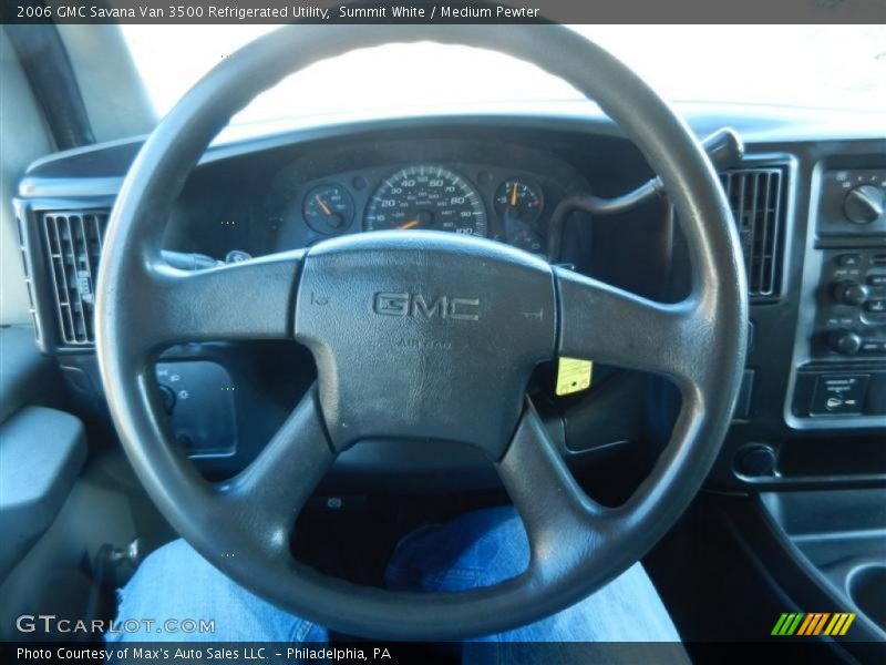 Summit White / Medium Pewter 2006 GMC Savana Van 3500 Refrigerated Utility