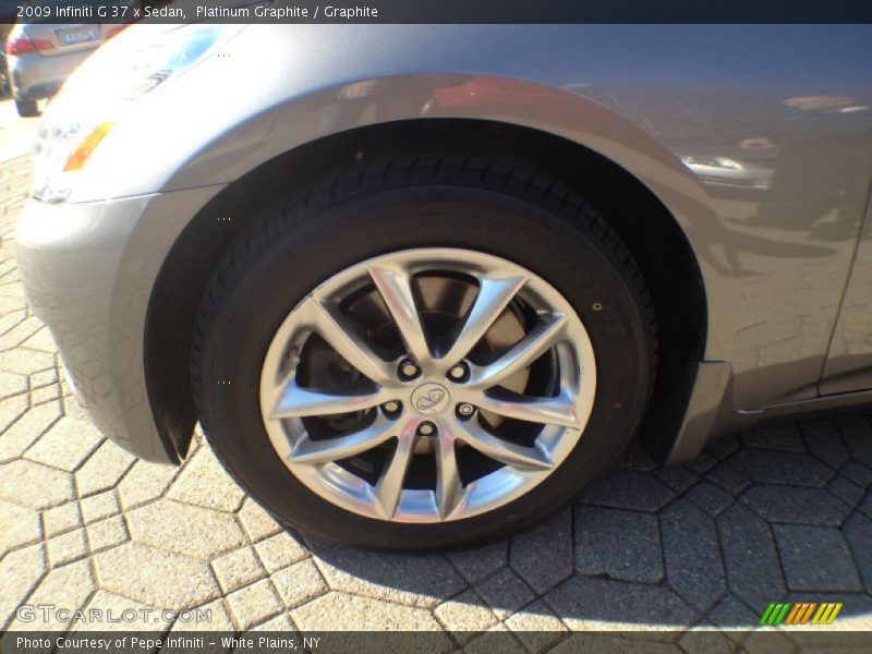 Platinum Graphite / Graphite 2009 Infiniti G 37 x Sedan
