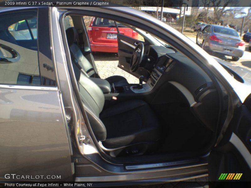 Platinum Graphite / Graphite 2009 Infiniti G 37 x Sedan