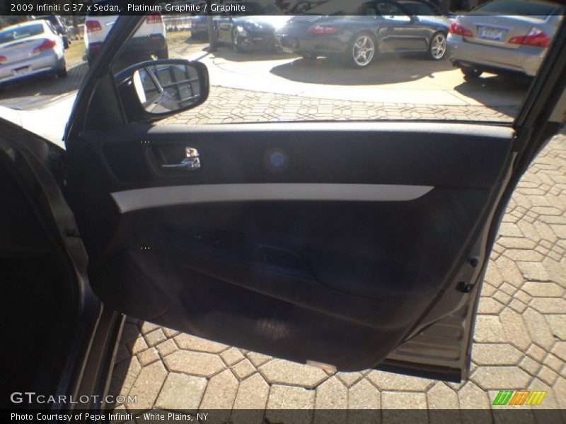 Platinum Graphite / Graphite 2009 Infiniti G 37 x Sedan