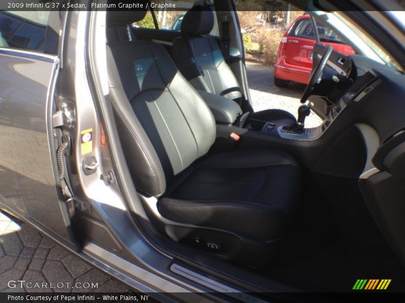 Platinum Graphite / Graphite 2009 Infiniti G 37 x Sedan