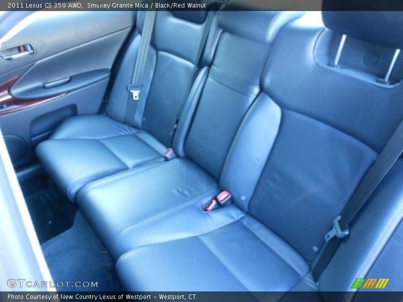 Smokey Granite Mica / Black/Red Walnut 2011 Lexus GS 350 AWD