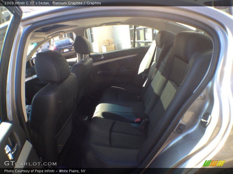 Platinum Graphite / Graphite 2009 Infiniti G 37 x Sedan