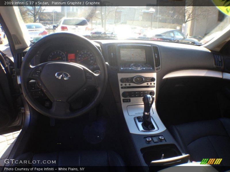 Platinum Graphite / Graphite 2009 Infiniti G 37 x Sedan