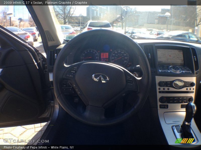 Platinum Graphite / Graphite 2009 Infiniti G 37 x Sedan