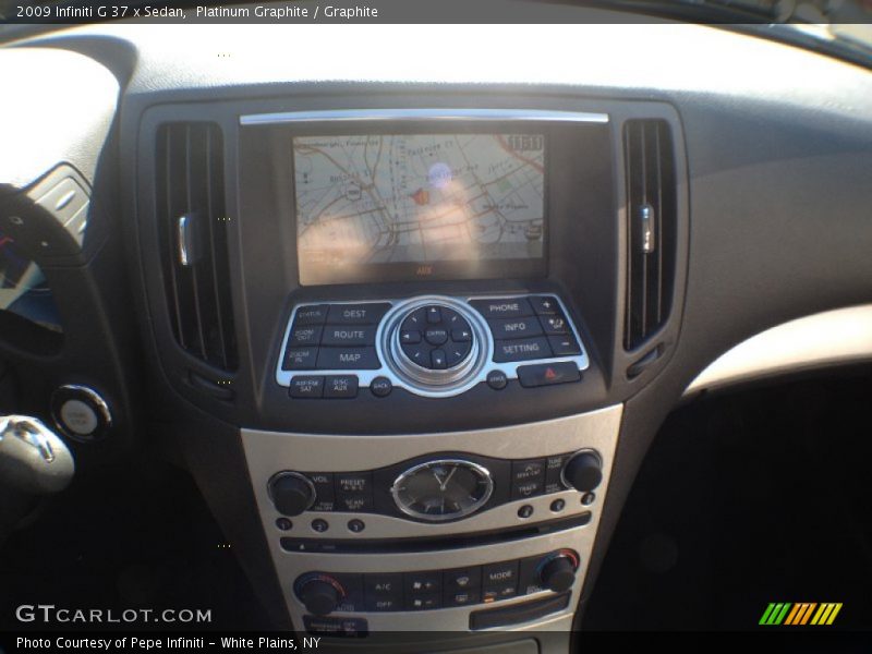 Platinum Graphite / Graphite 2009 Infiniti G 37 x Sedan