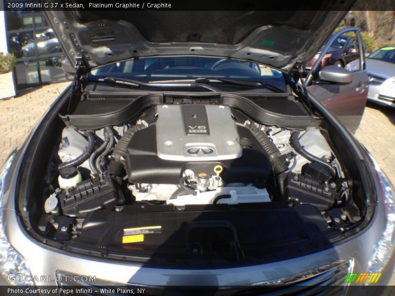 Platinum Graphite / Graphite 2009 Infiniti G 37 x Sedan