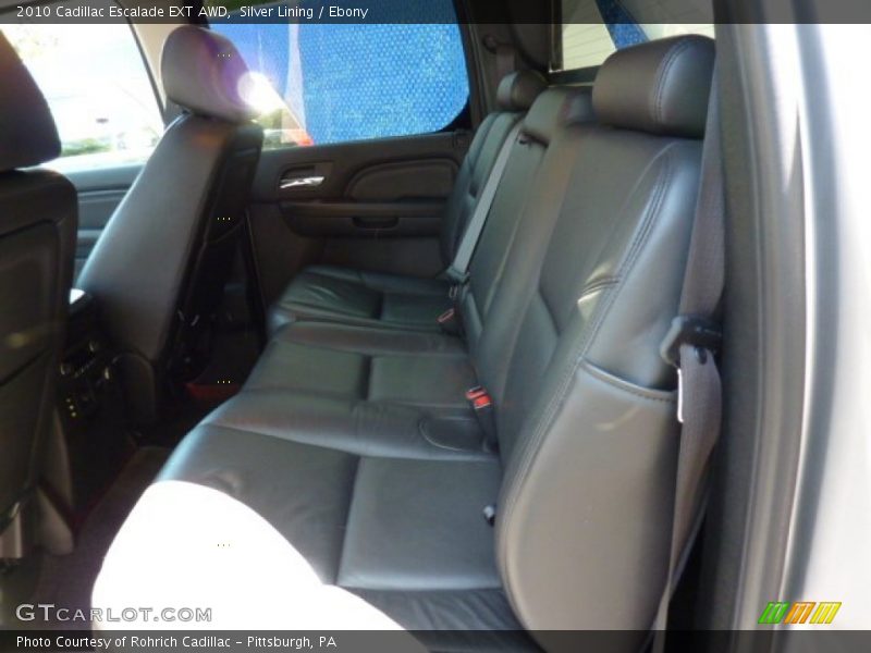 Silver Lining / Ebony 2010 Cadillac Escalade EXT AWD